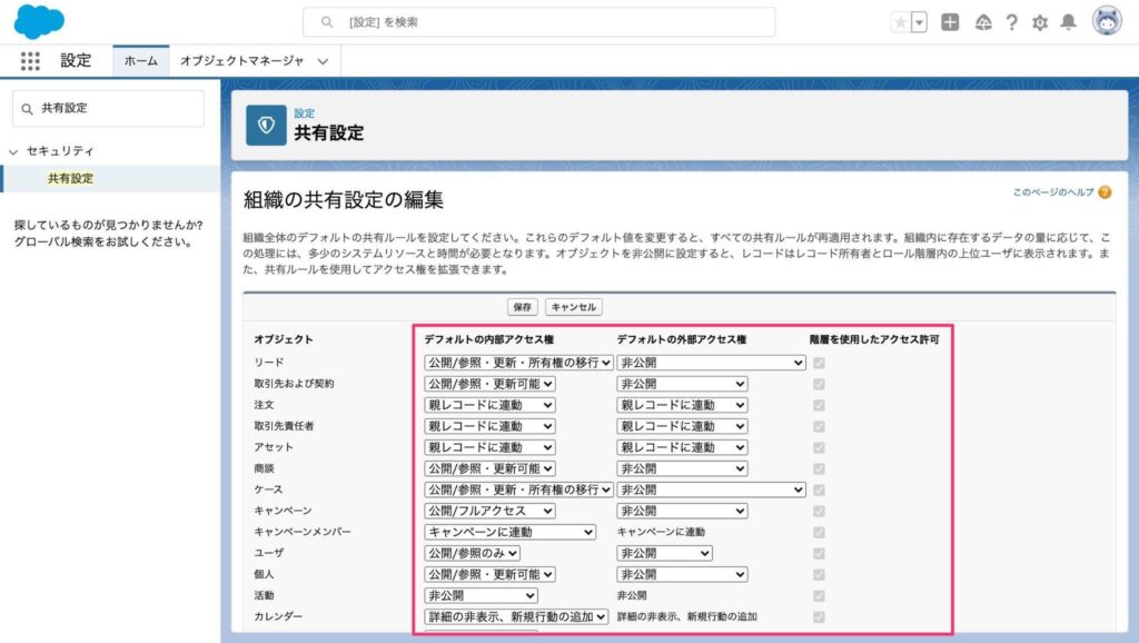 Salesforceの共有設定でレコードへのアクセスを制御するには 株式会社サンブリッジ